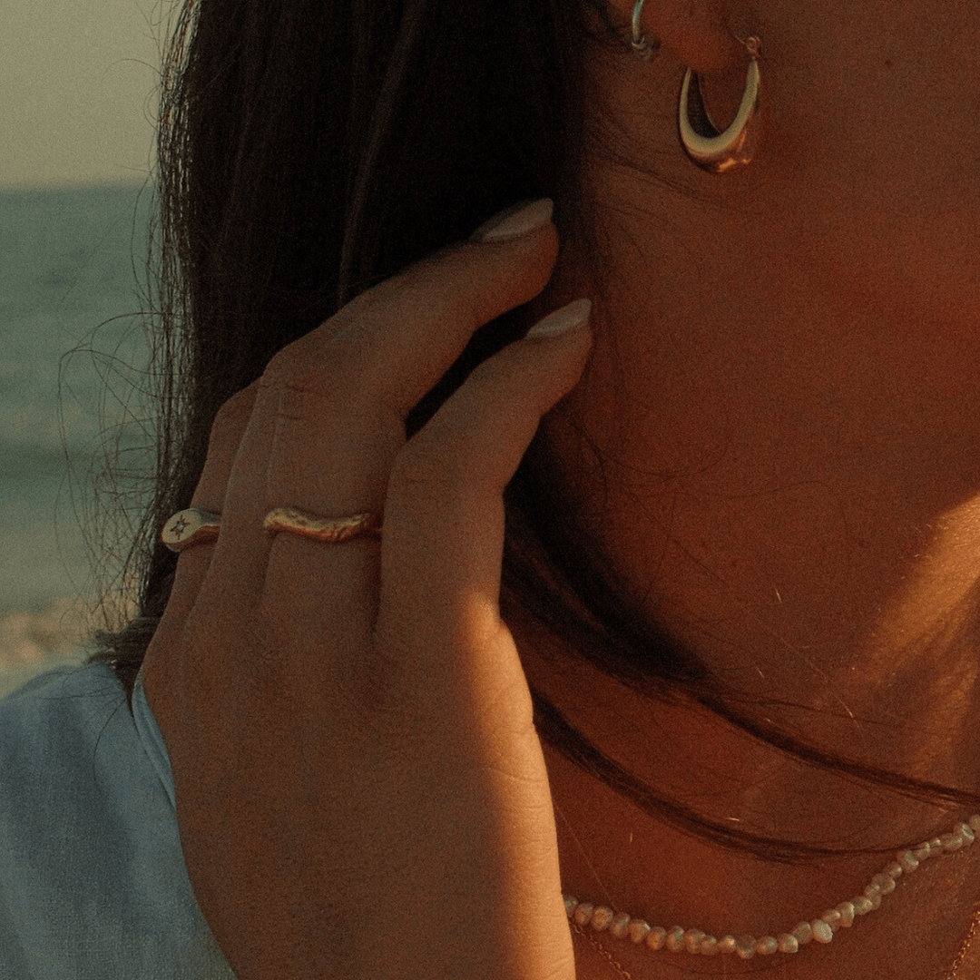 Riptide Wave Ring - Ocean Native