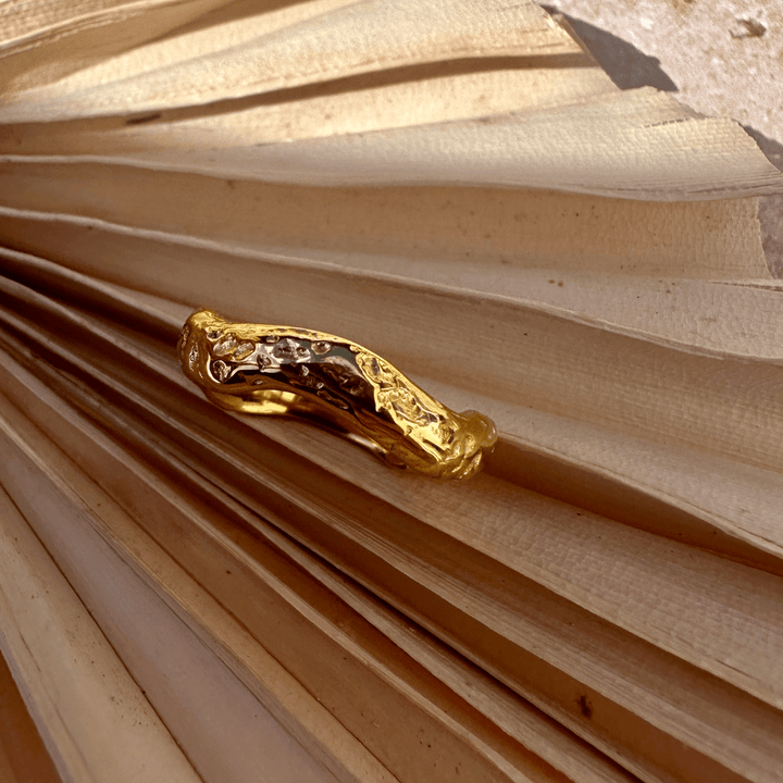 Riptide Wave Ring - Ocean Native