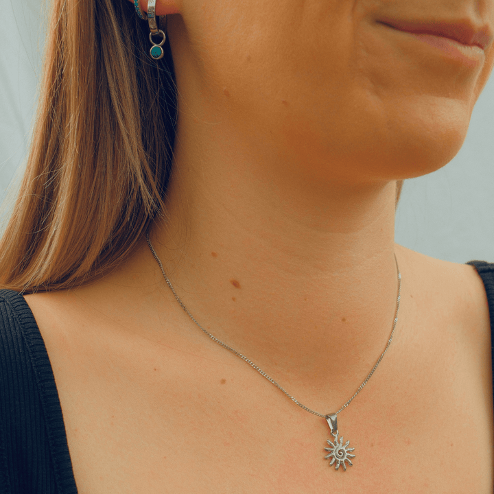 Soleil Charm - Silver - Ocean Native