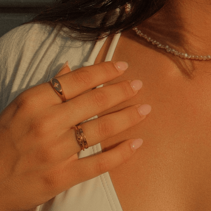 Sunset Lover Stacking Ring Set - Ocean Native