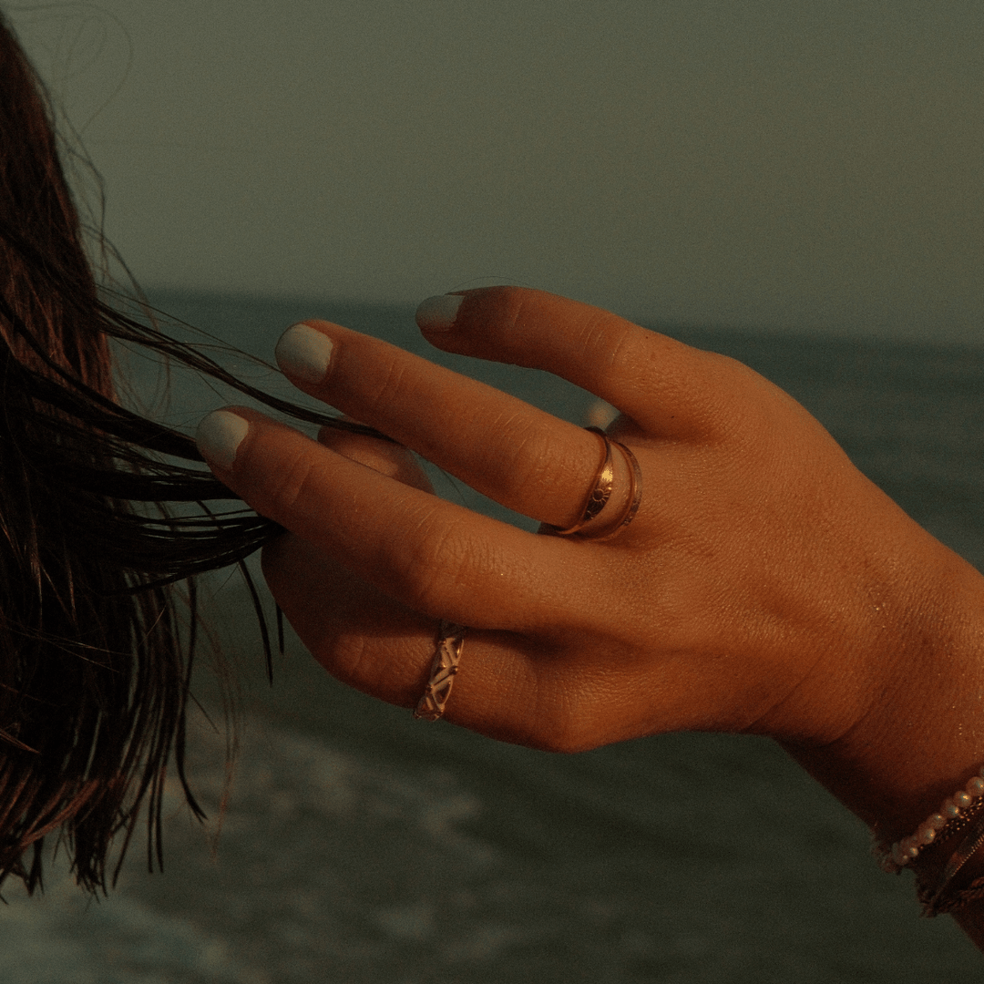 Sunset Lover Stacking Ring Set - Ocean Native