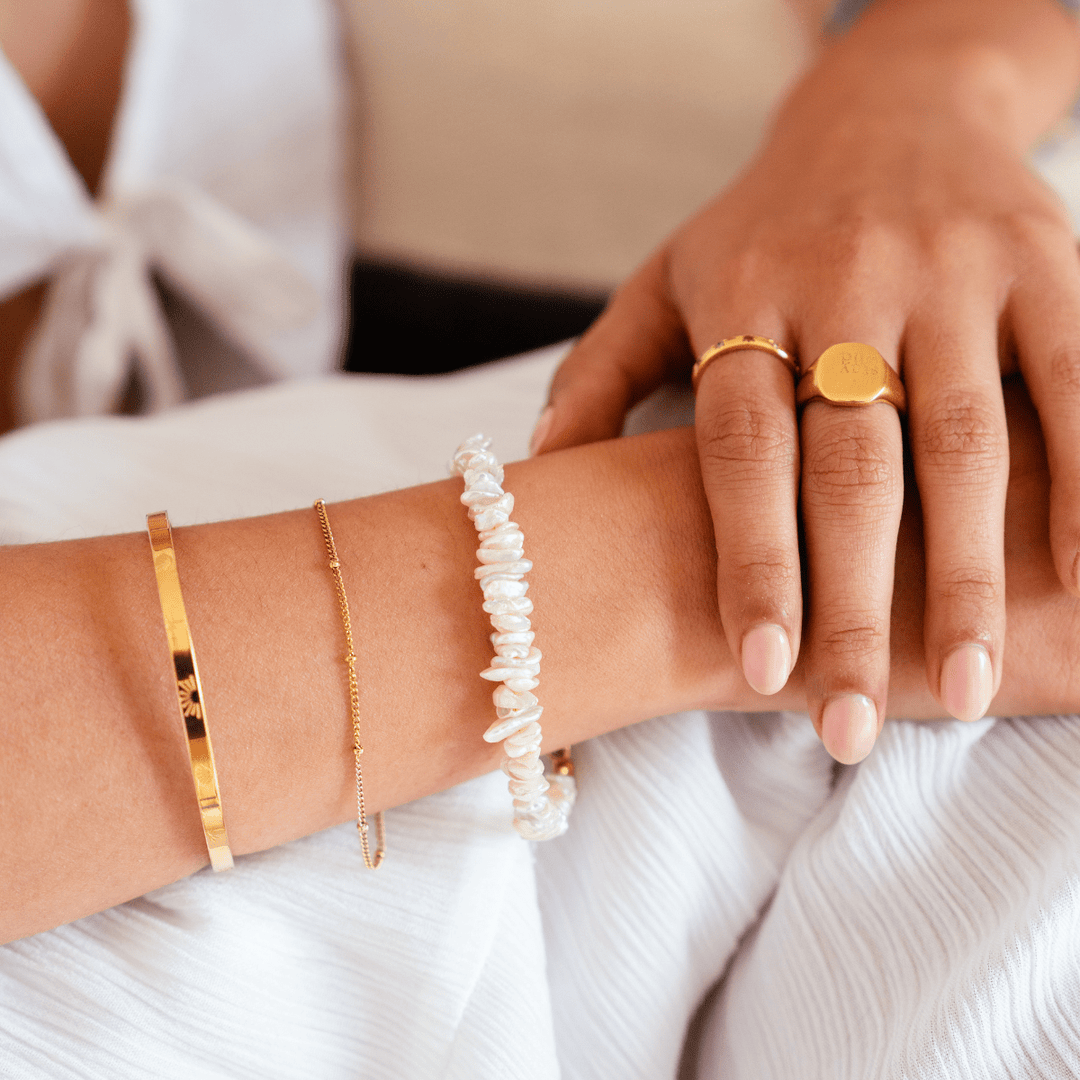 The Cala Freshwater Pearl Bracelet - Ocean Native