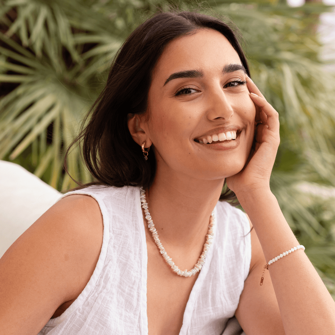 The Cala Freshwater Pearl Clasp Necklace - Ocean Native