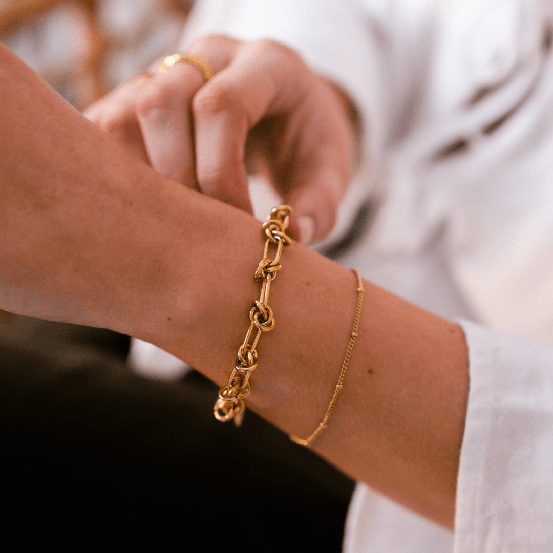 The Knotted Chain Bracelet - Ocean Native