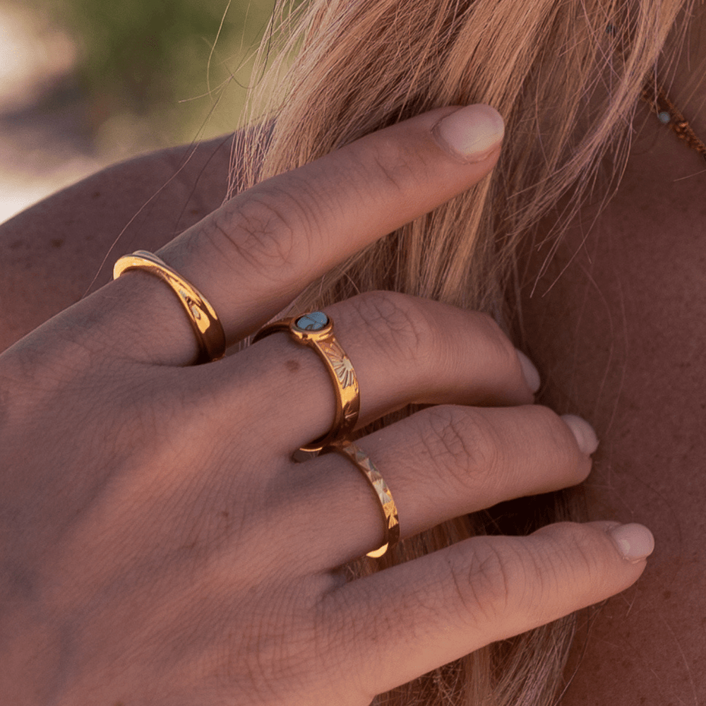 The Ocean Muse Ring - Gold & Silver - Ocean Native