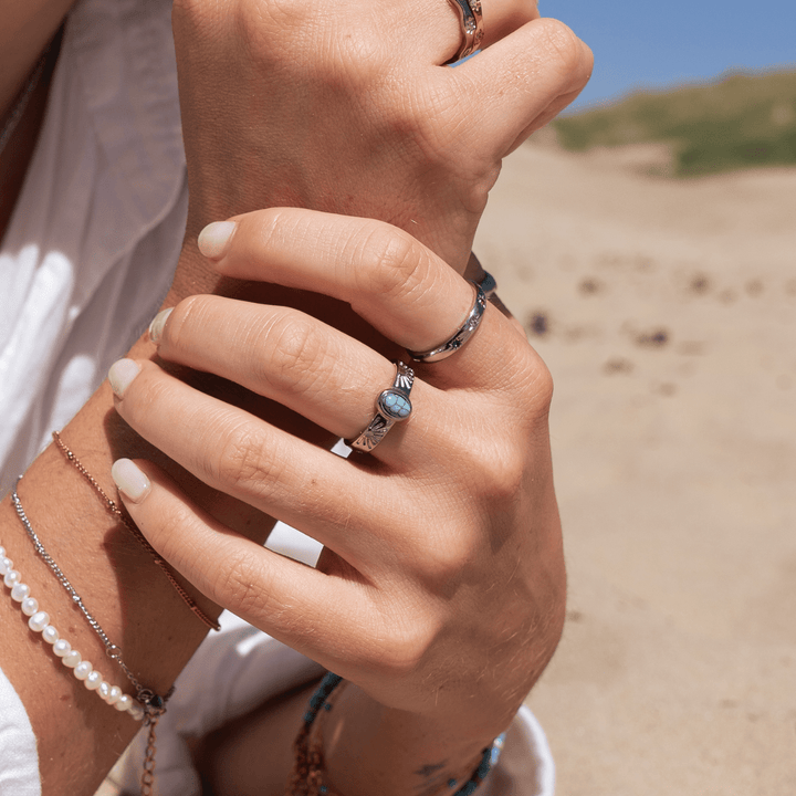 The Ocean Muse Ring - Gold & Silver - Ocean Native