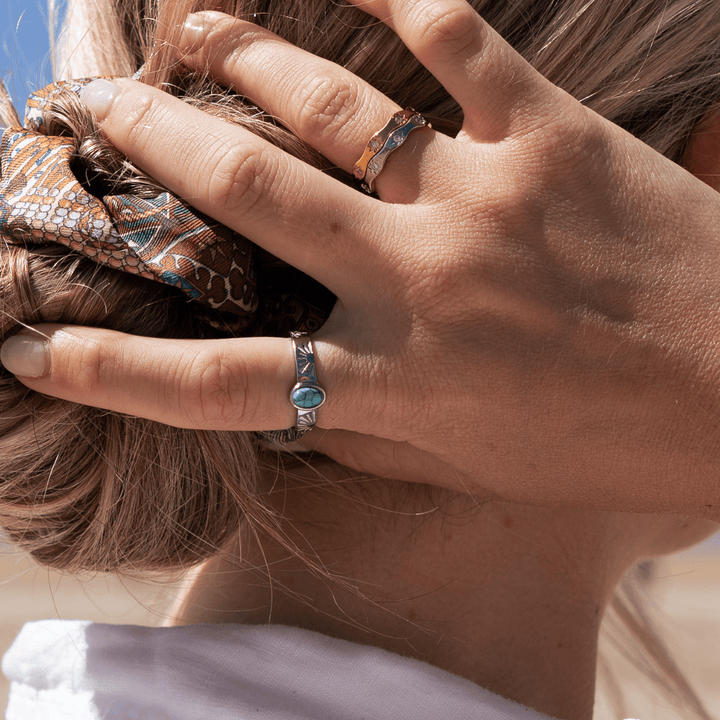 The Ocean Muse Ring - Gold & Silver - Ocean Native