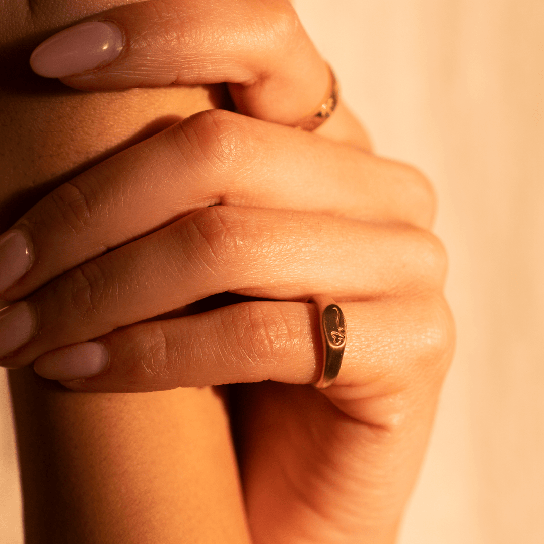 The Pinky Signet Ring - Ocean Native