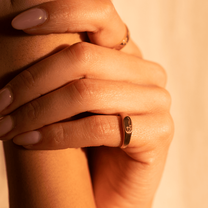 The Pinky Signet Ring - Ocean Native