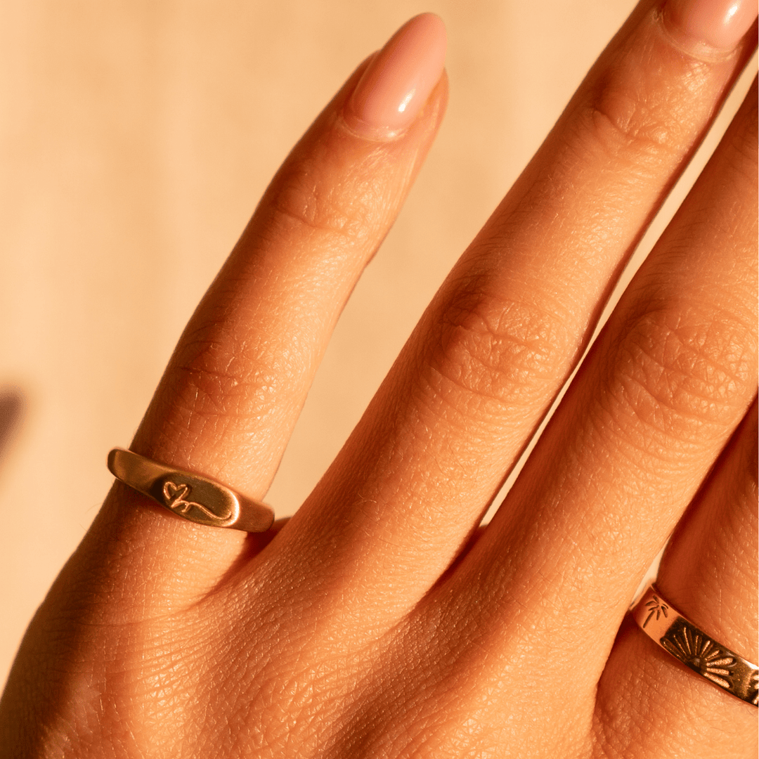 The Pinky Signet Ring - Ocean Native