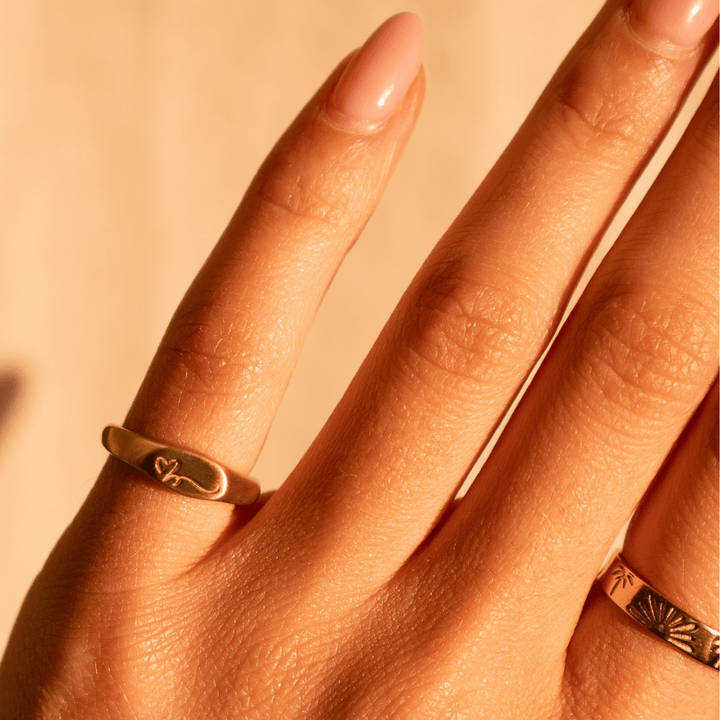 The Pinky Signet Ring - Ocean Native