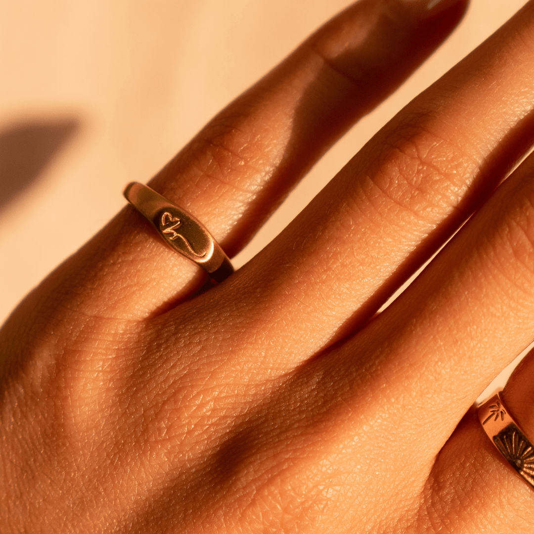 The Pinky Signet Ring - Ocean Native