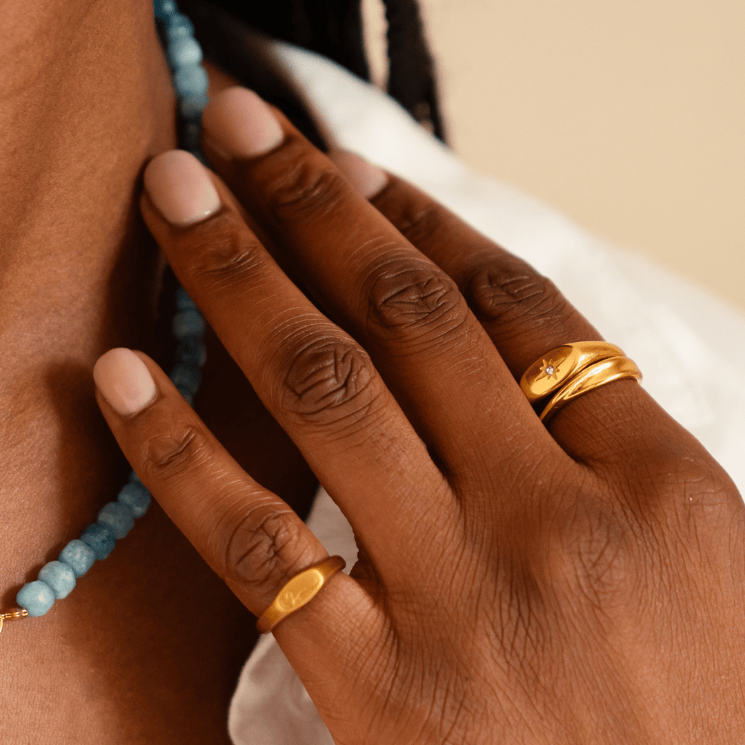 The Pinky Signet Ring - Ocean Native
