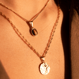 Tigers Eye Charm