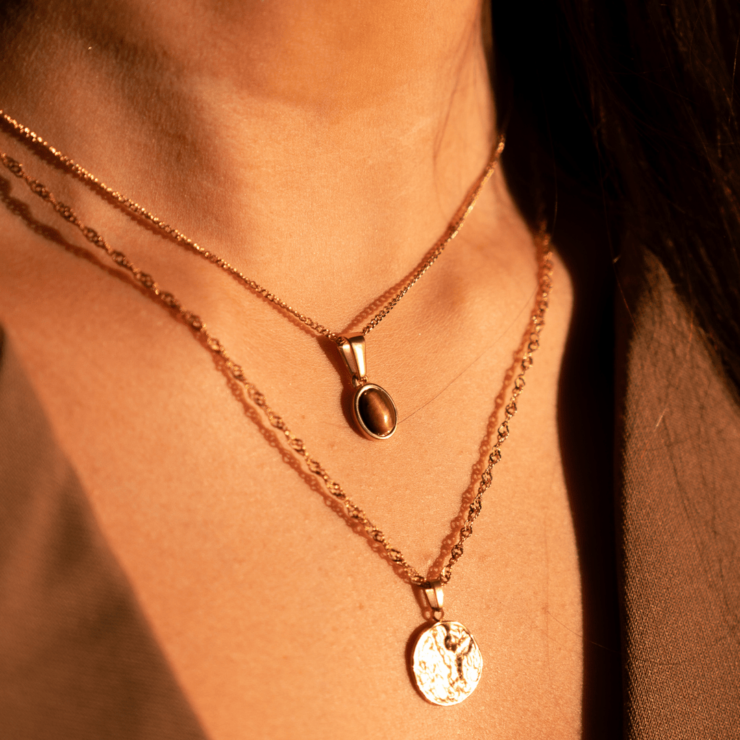 Tigers Eye Charm - Ocean Native