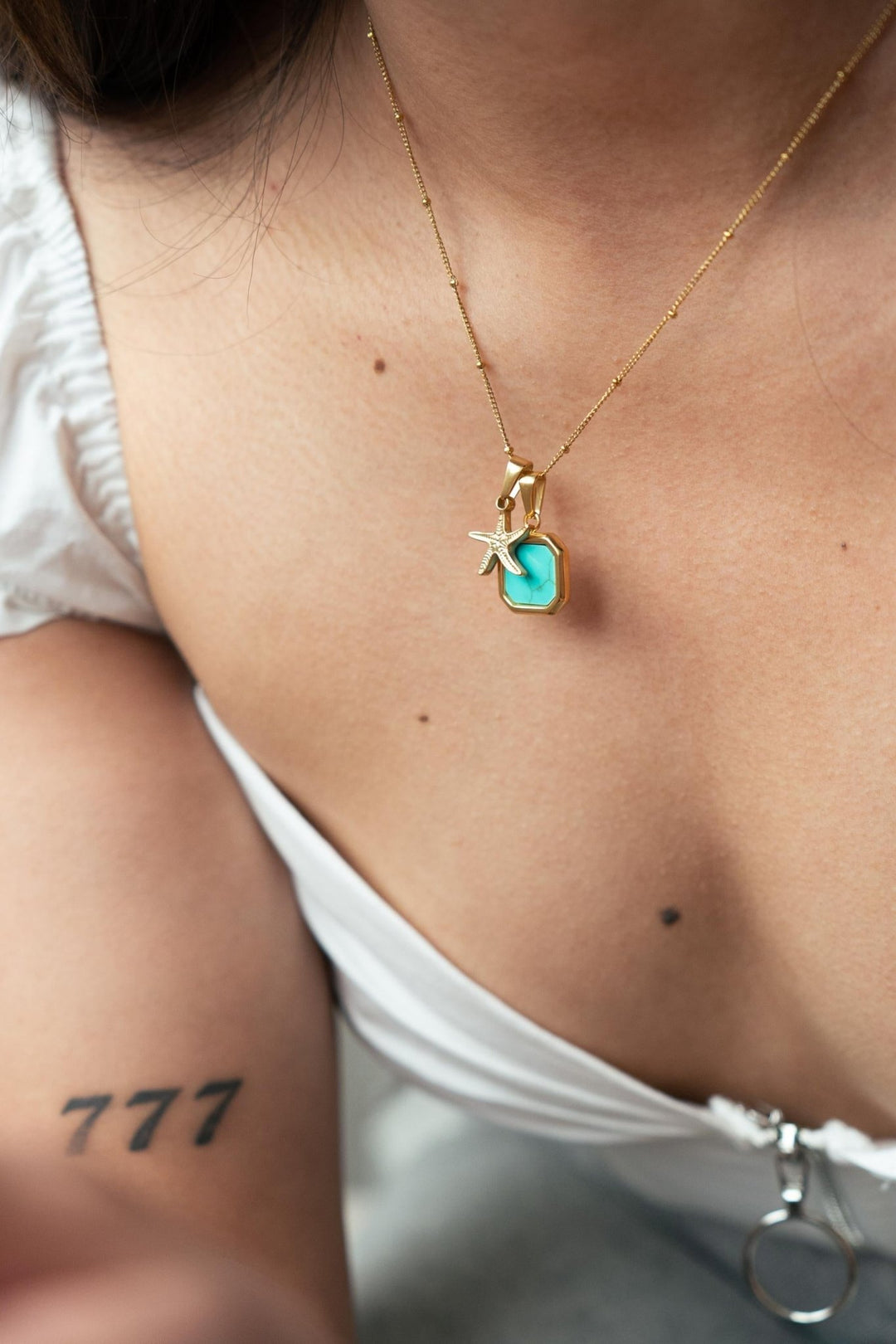 Under The Sea Starfish Charm Necklace - Ocean Native